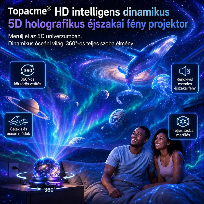 🔮Topacme®🔥 Nočný svetelný projektor