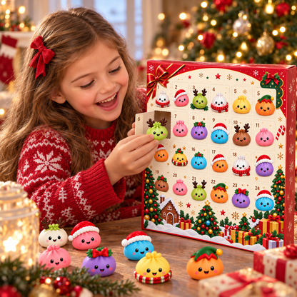 Vianočný adventný kalendár s 24 mäkkými prekvapeniami