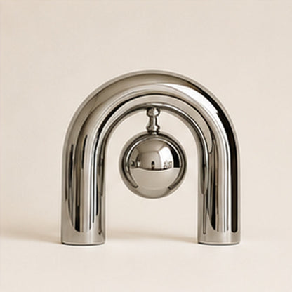 Nuvelloia Arcus Chrome Sculpture