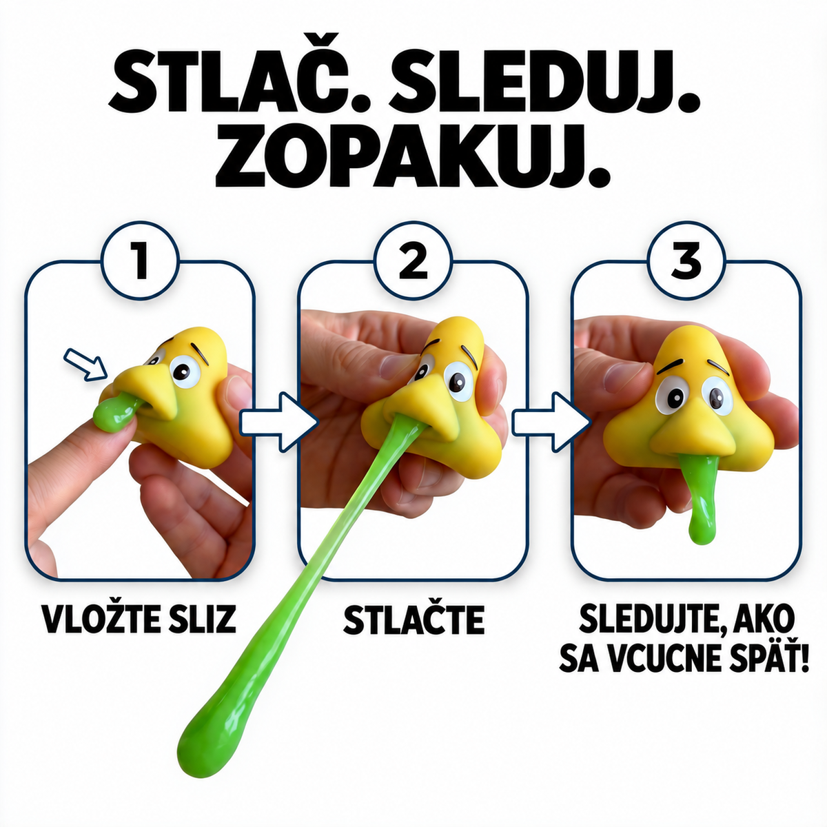 Ako používať Puking Ball v troch jednoduchých krokoch