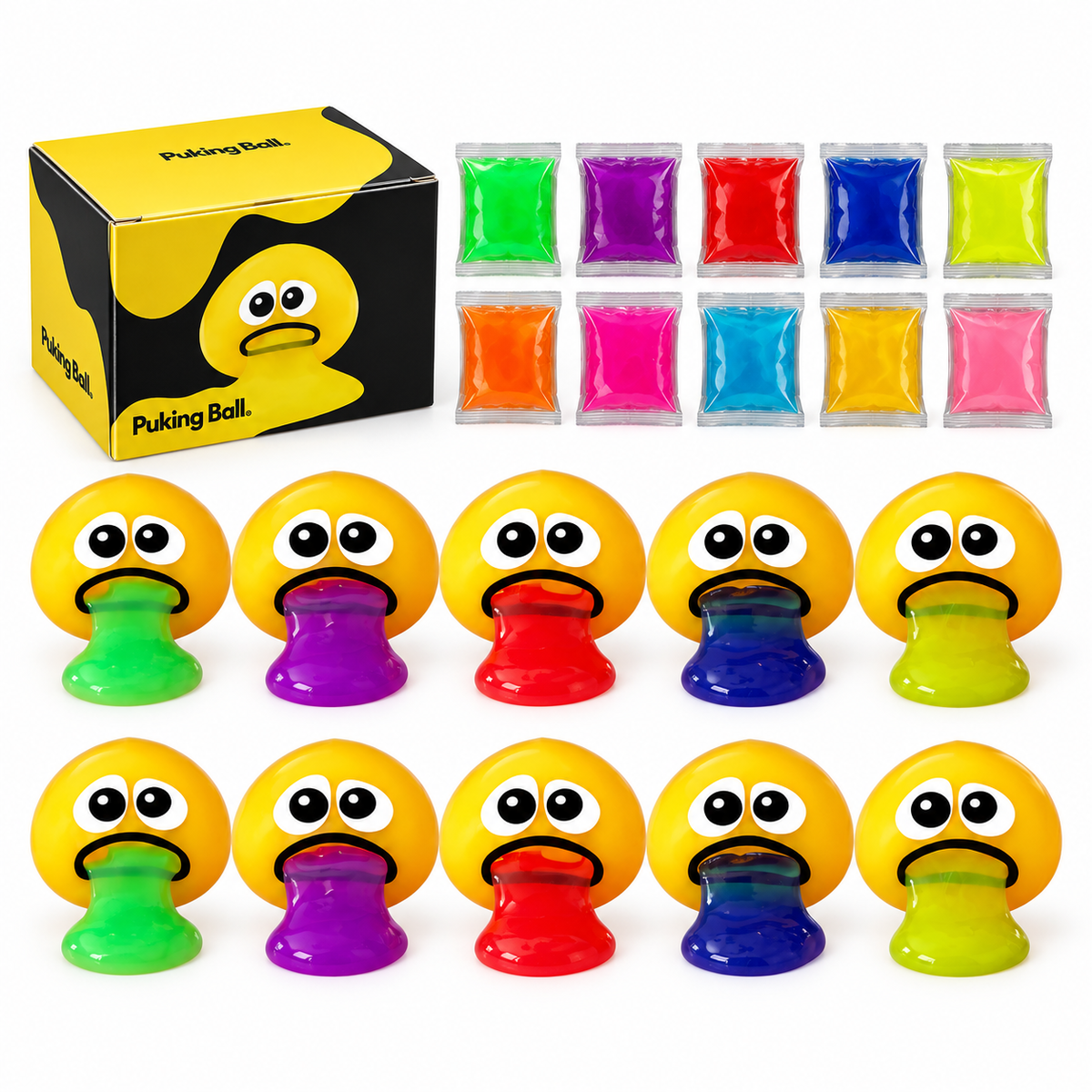 Puking Ball variant — Klasické · 10 kusov