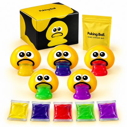 Puking Ball variant — Klasické · 5 kusov