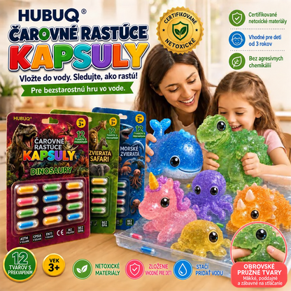 Čarovné rastúce kapsuly HUBUQ